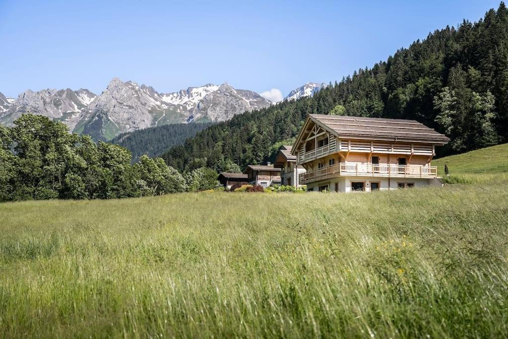 Chalet Zenspace Vila Le Grand-Bornand Exterior foto