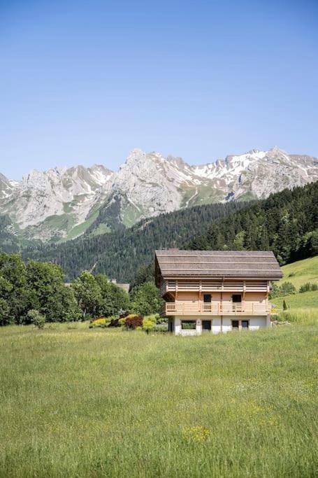 Chalet Zenspace Vila Le Grand-Bornand Exterior foto