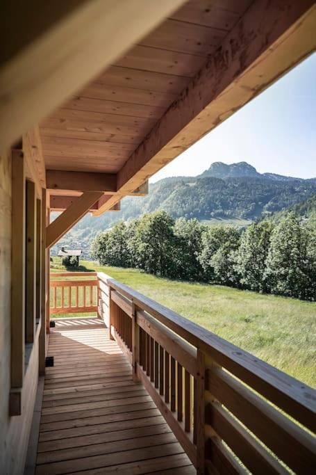 Chalet Zenspace Vila Le Grand-Bornand Exterior foto