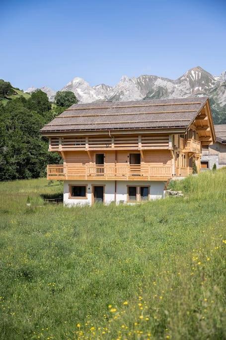 Chalet Zenspace Vila Le Grand-Bornand Exterior foto