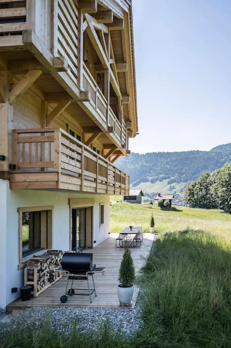 Chalet Zenspace Vila Le Grand-Bornand Exterior foto